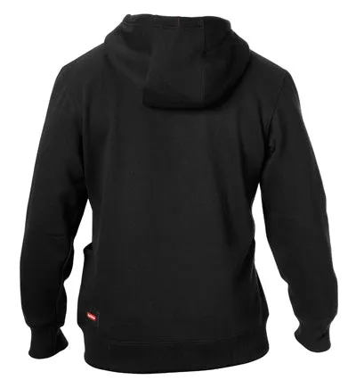 2 x Mens Hard Yakka Brushed Fleece Hoodie Jumper Black Y19326