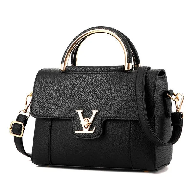 2018 Hot Flap V Women'S Luxury Leather Clutch Bag Ladies Handbags Brand Women Messenger Bags Sac