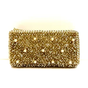 Anteprima Wire Champagne Gold Long Wallet