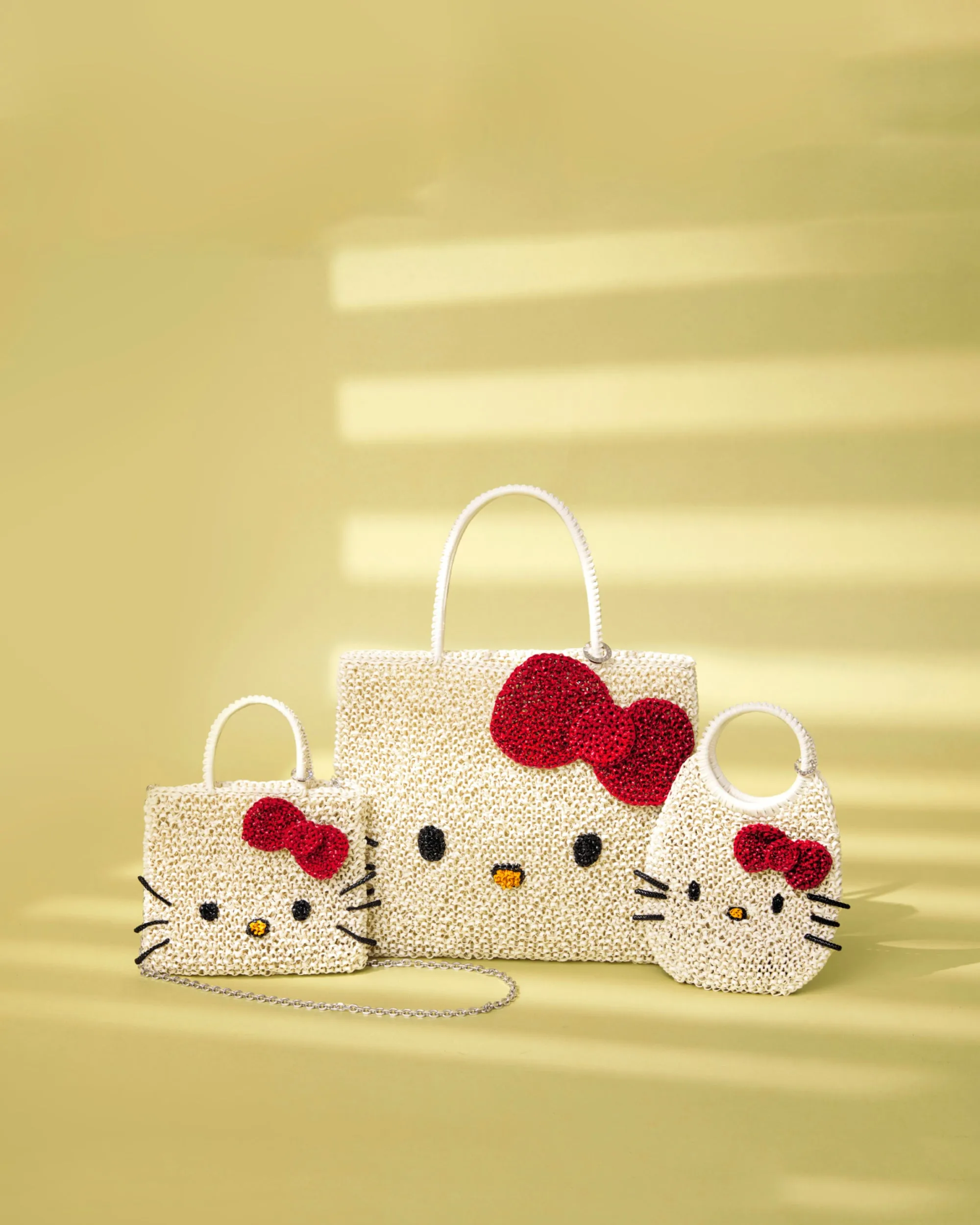 ANTEPRIMA WIREBAG x Hello Kitty Standard Teardrop Wirebag Small