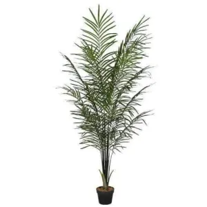 Artificial Areca Palm Black Trunks 190cm