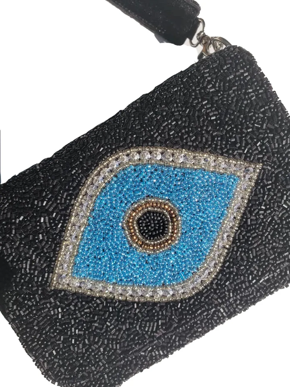 Beaded Camera Bag Crossbody