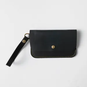 Black Harvest Wristlet Clutch