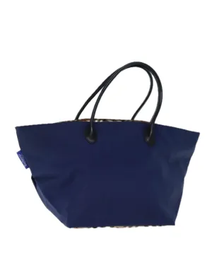 Blue Label Nylon Tote Bag by Burberrys - Authenticated (bs14253)