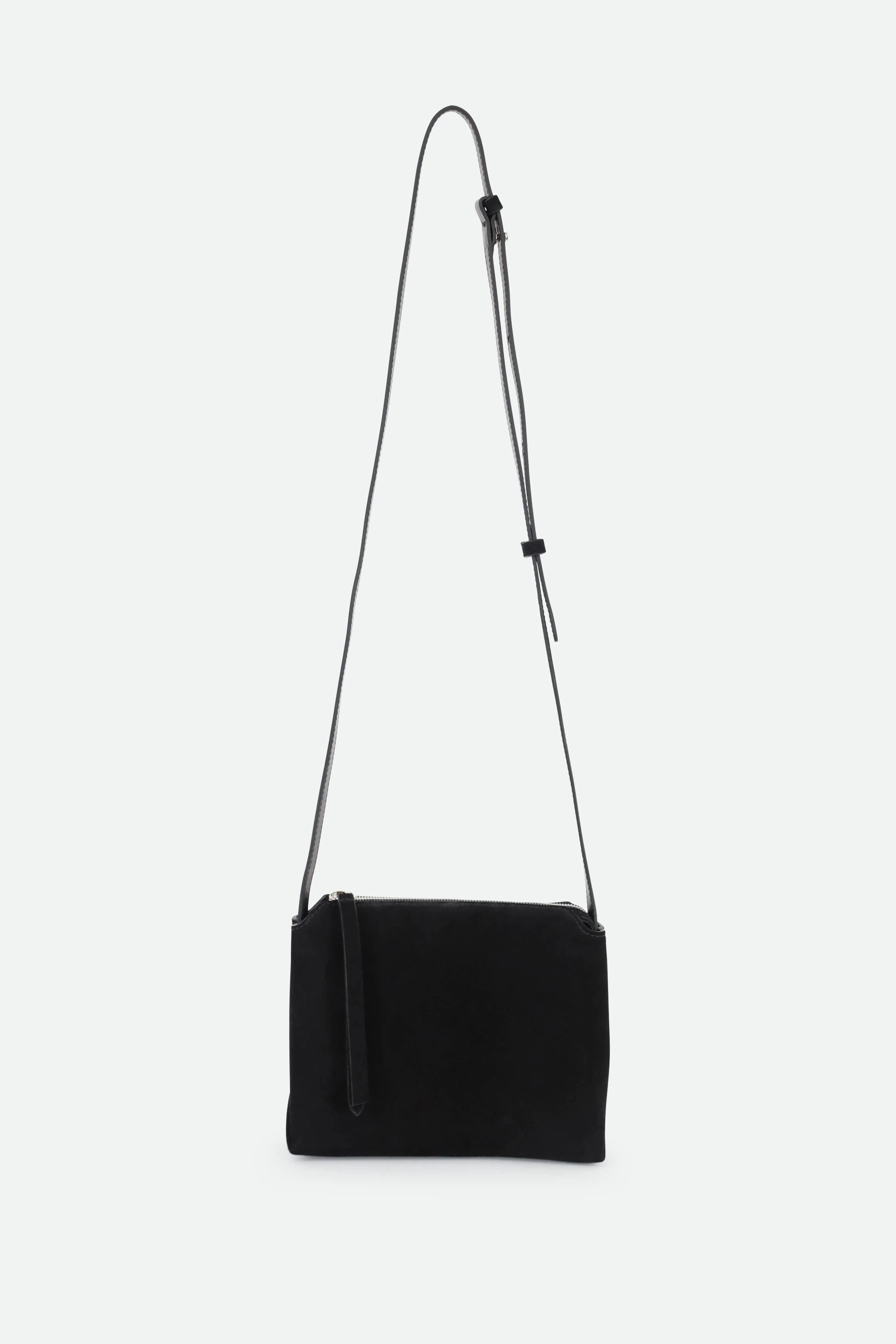 BRIDGET CROSSBODY SUEDE BAG IN BLACK