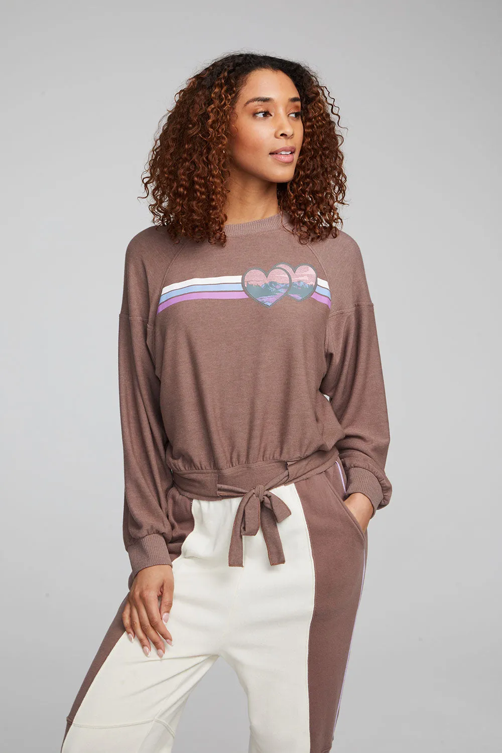 Camping Hearts Top