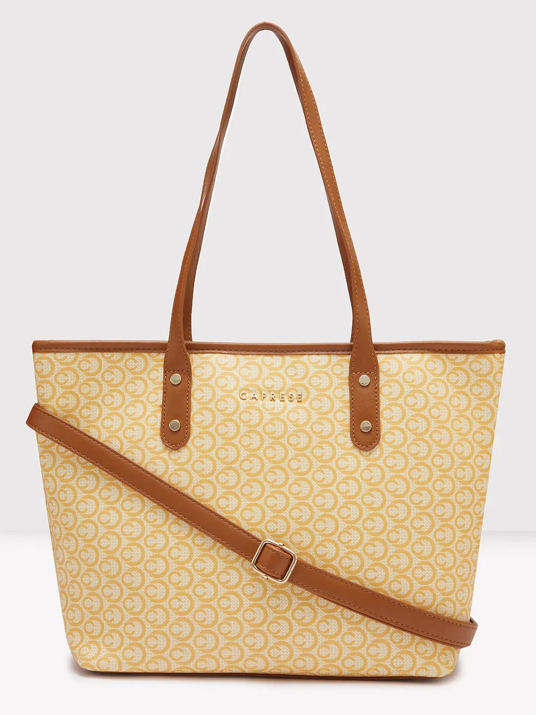 Caprese Callie Tote Large Tan