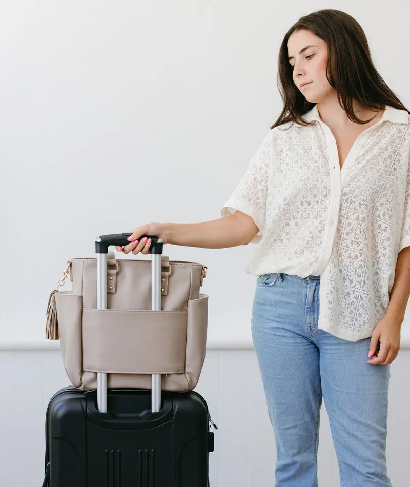 Carina Tote Bag - Taupe