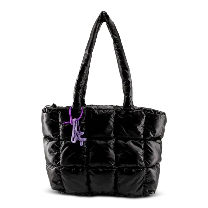 C.O.B by CULTURE OF BRAVE BIGTIME TOTE HANDBAG | BLACK