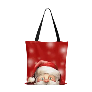 Custom Logo Gifts, Custom Corporate Client Gifts Personalized Christmas Tote Bag, Custom X-Max,Santa Tote Bag Gift,PR228-23020149