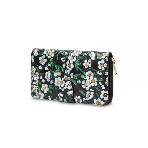 Daisy Leather Wallet