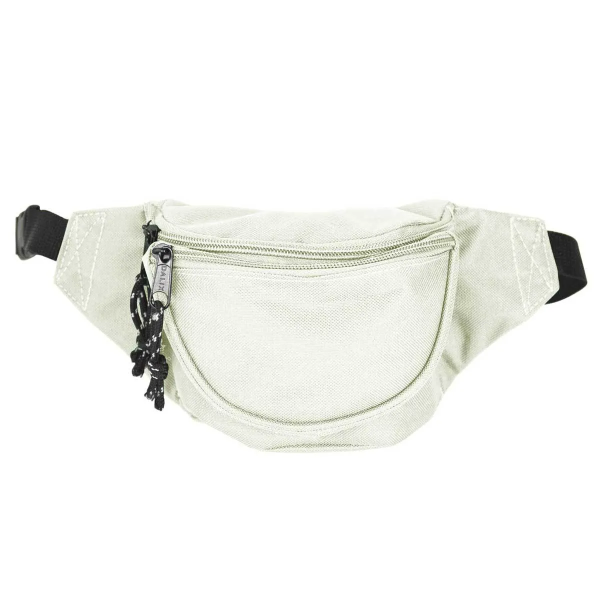 Dalix Round Fanny Pack w/ 3 Pockets