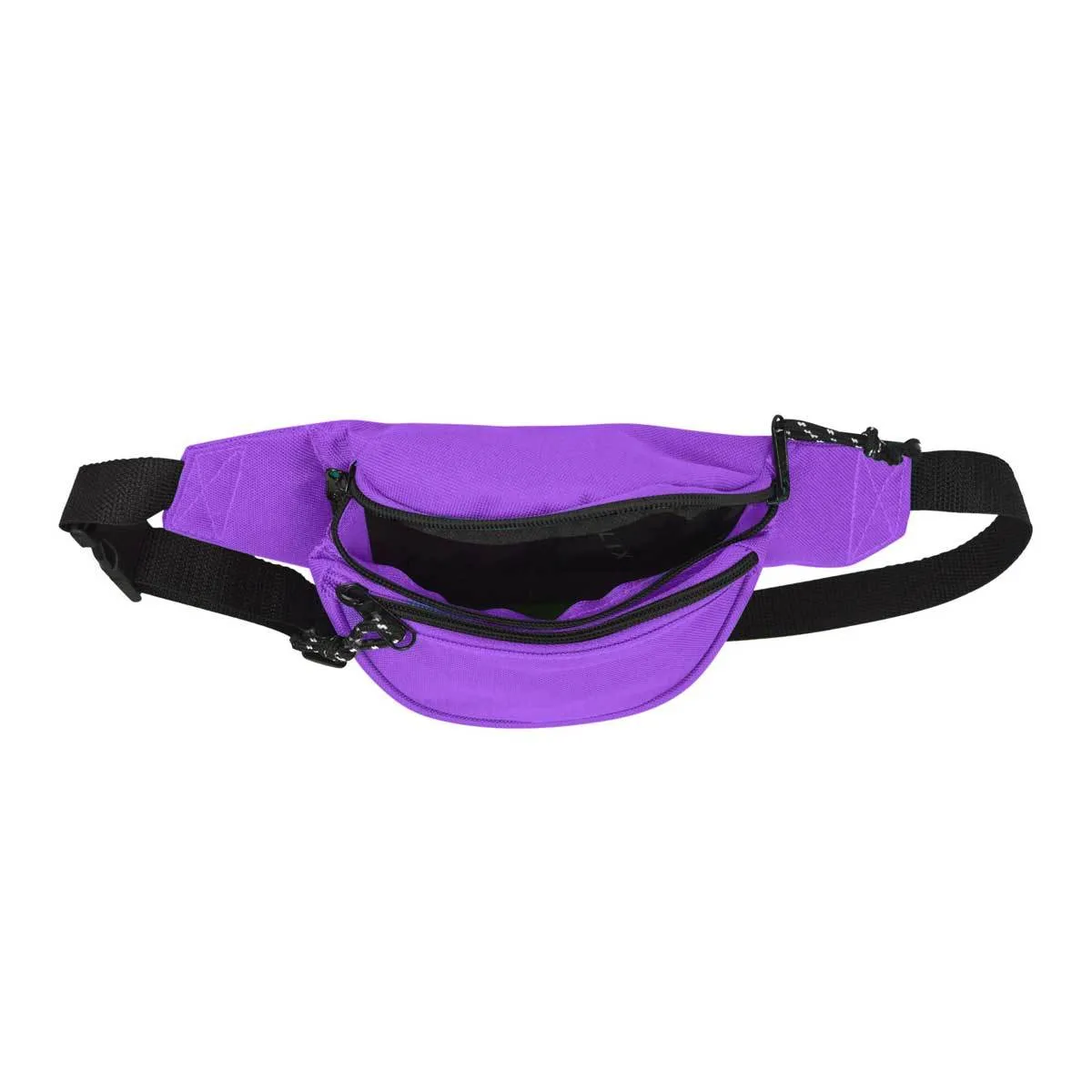 Dalix Round Fanny Pack w/ 3 Pockets