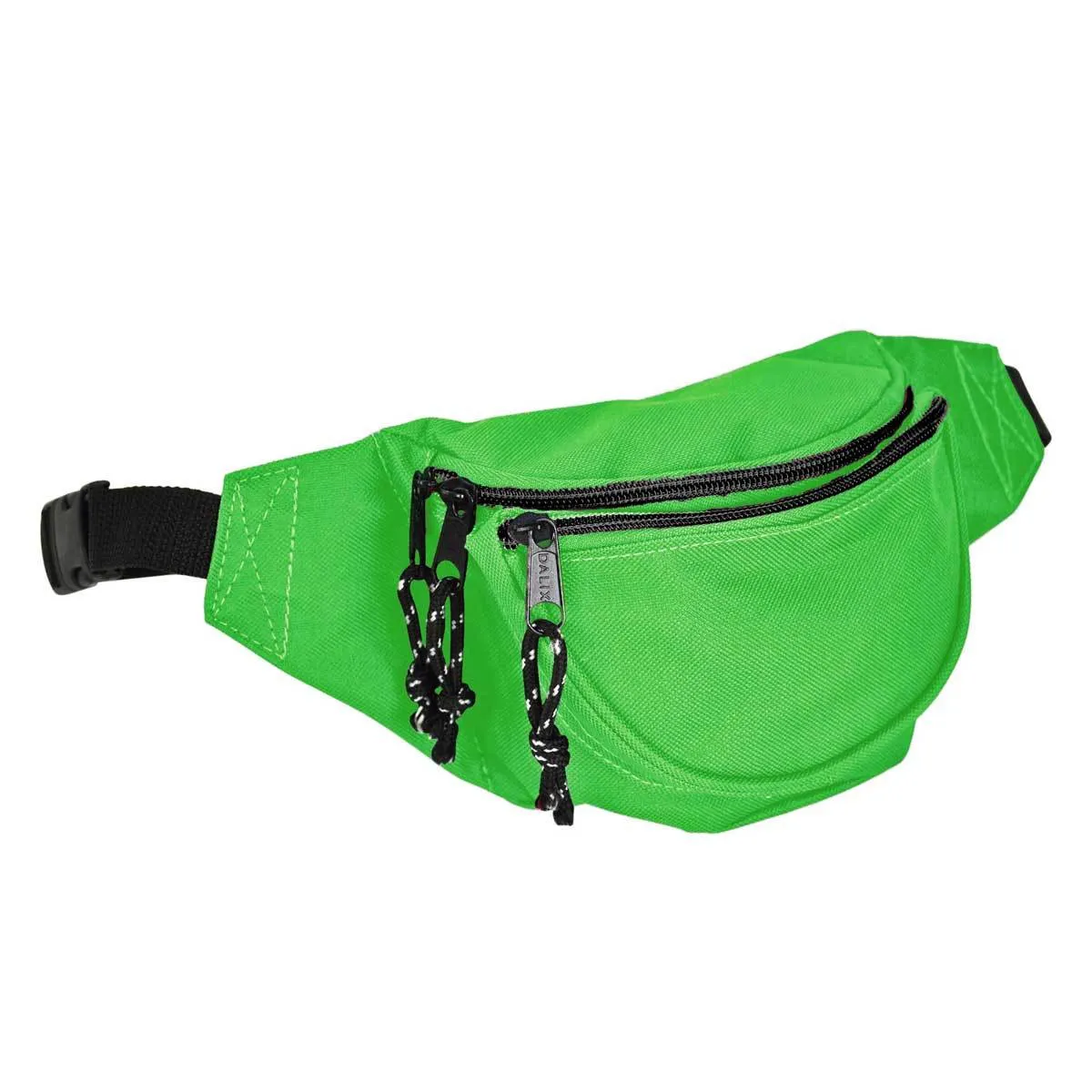 Dalix Round Fanny Pack w/ 3 Pockets