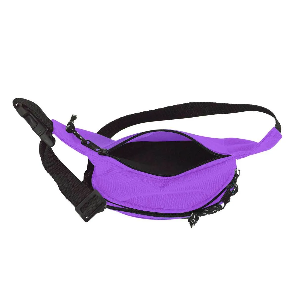 Dalix Round Fanny Pack w/ 3 Pockets