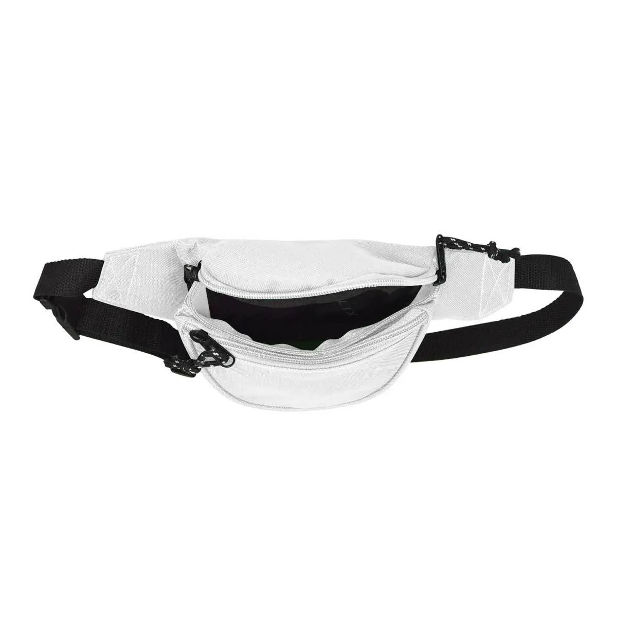 Dalix Round Fanny Pack w/ 3 Pockets