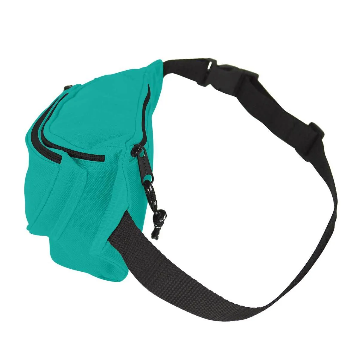 Dalix Round Fanny Pack w/ 3 Pockets