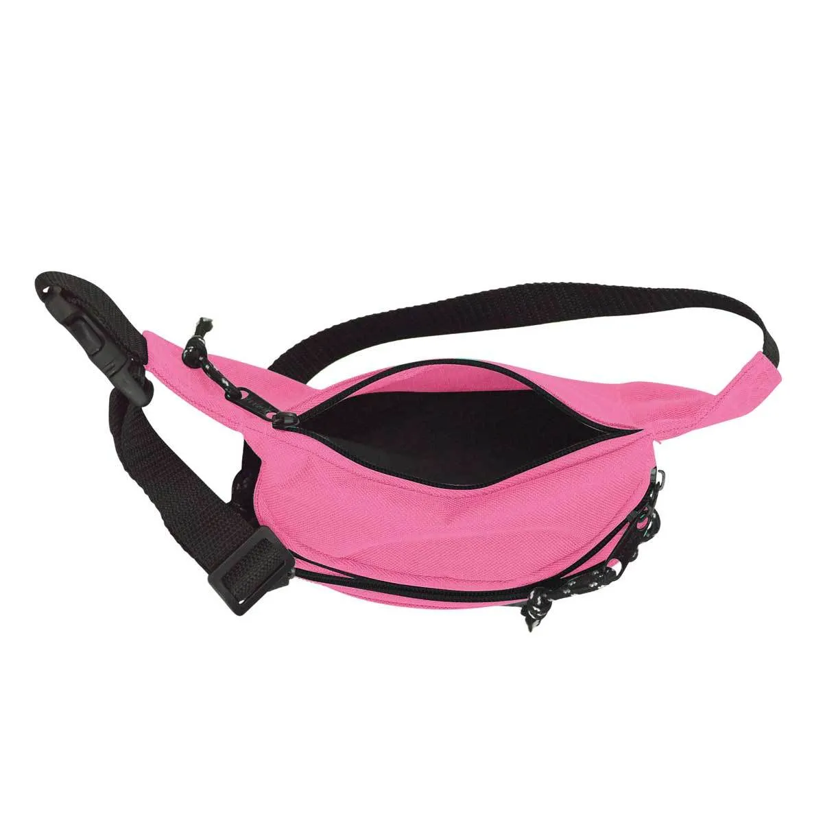 Dalix Round Fanny Pack w/ 3 Pockets