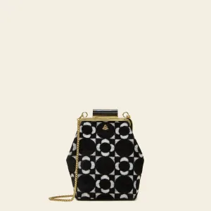 Dolly Mini Crossbody - Retro Tile Black