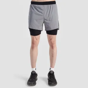 Elite Fit Active Shorts (Ash Grey)