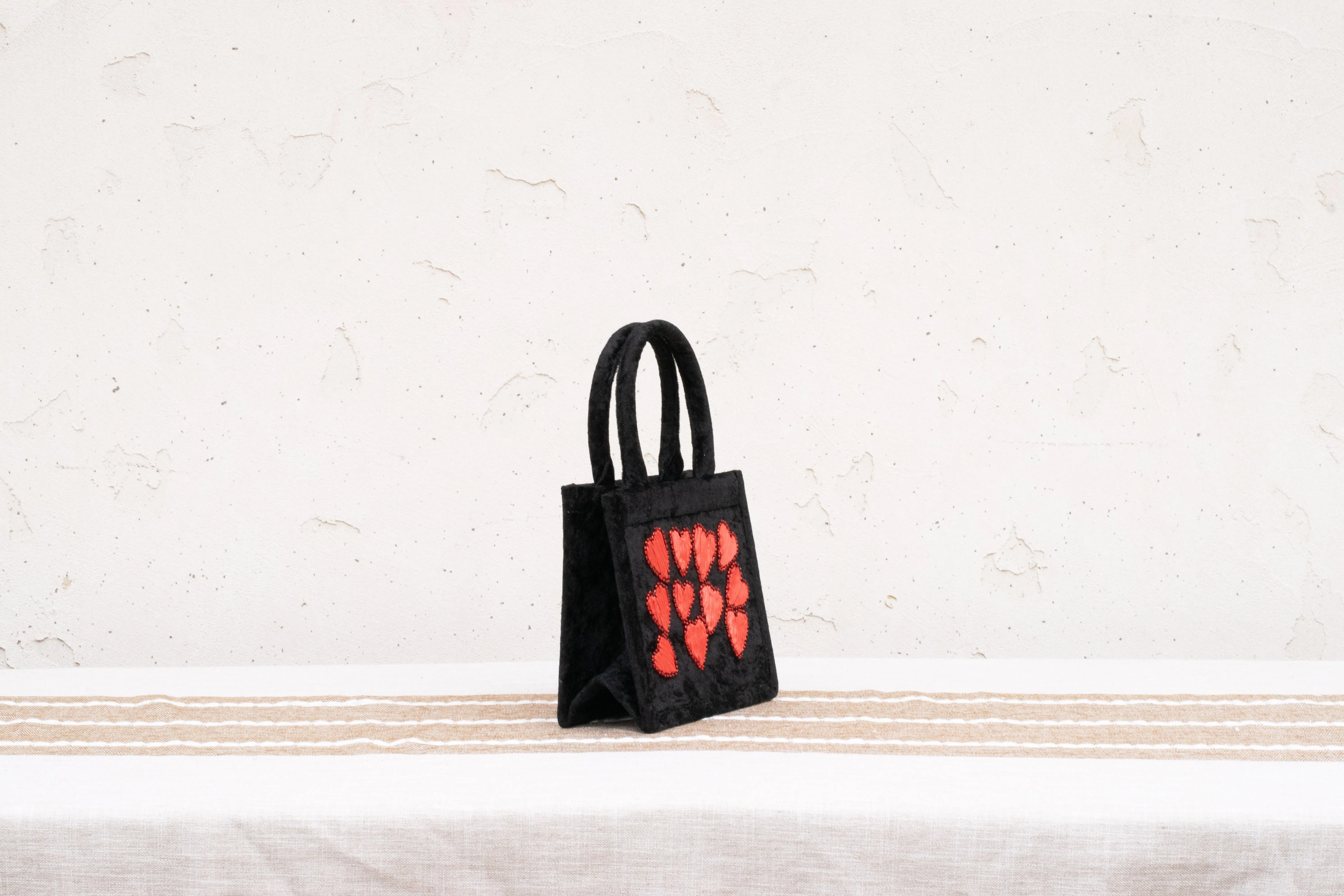 Embroidered Micro Tote