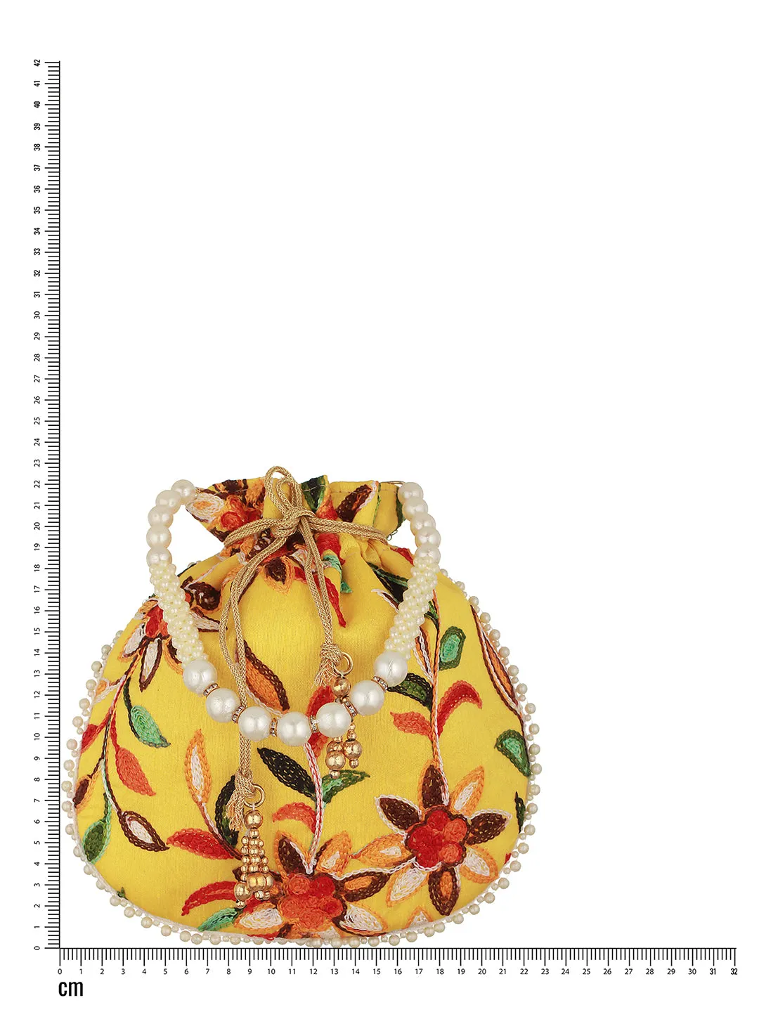 Embroidered Potli Clutch