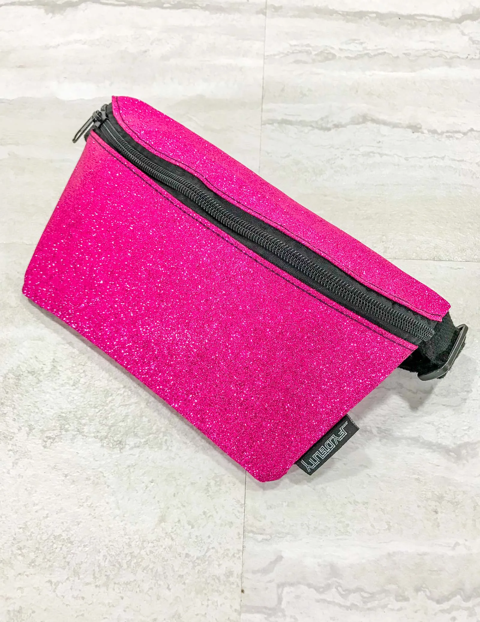 Fanny Pack | Slim |DAZZLER Magenta Glitter