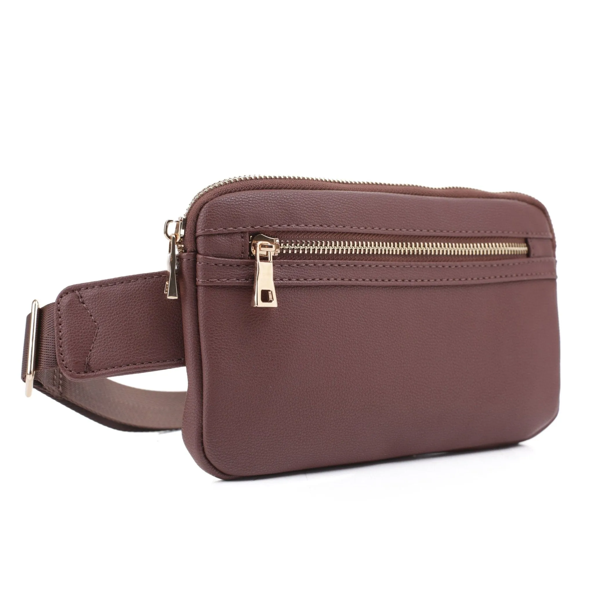 FC19515 Leather Slim Fanny Pack