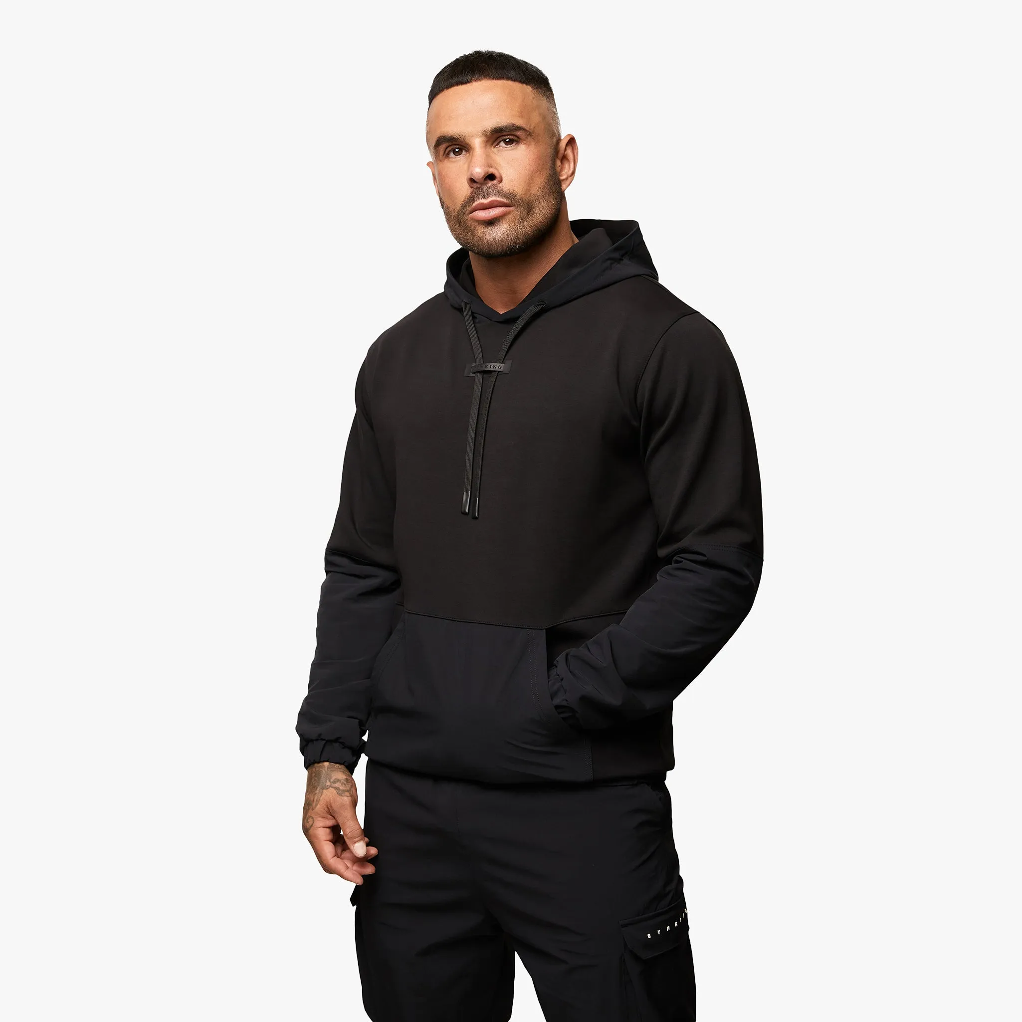 Gym King Covert Utility Hood - Black