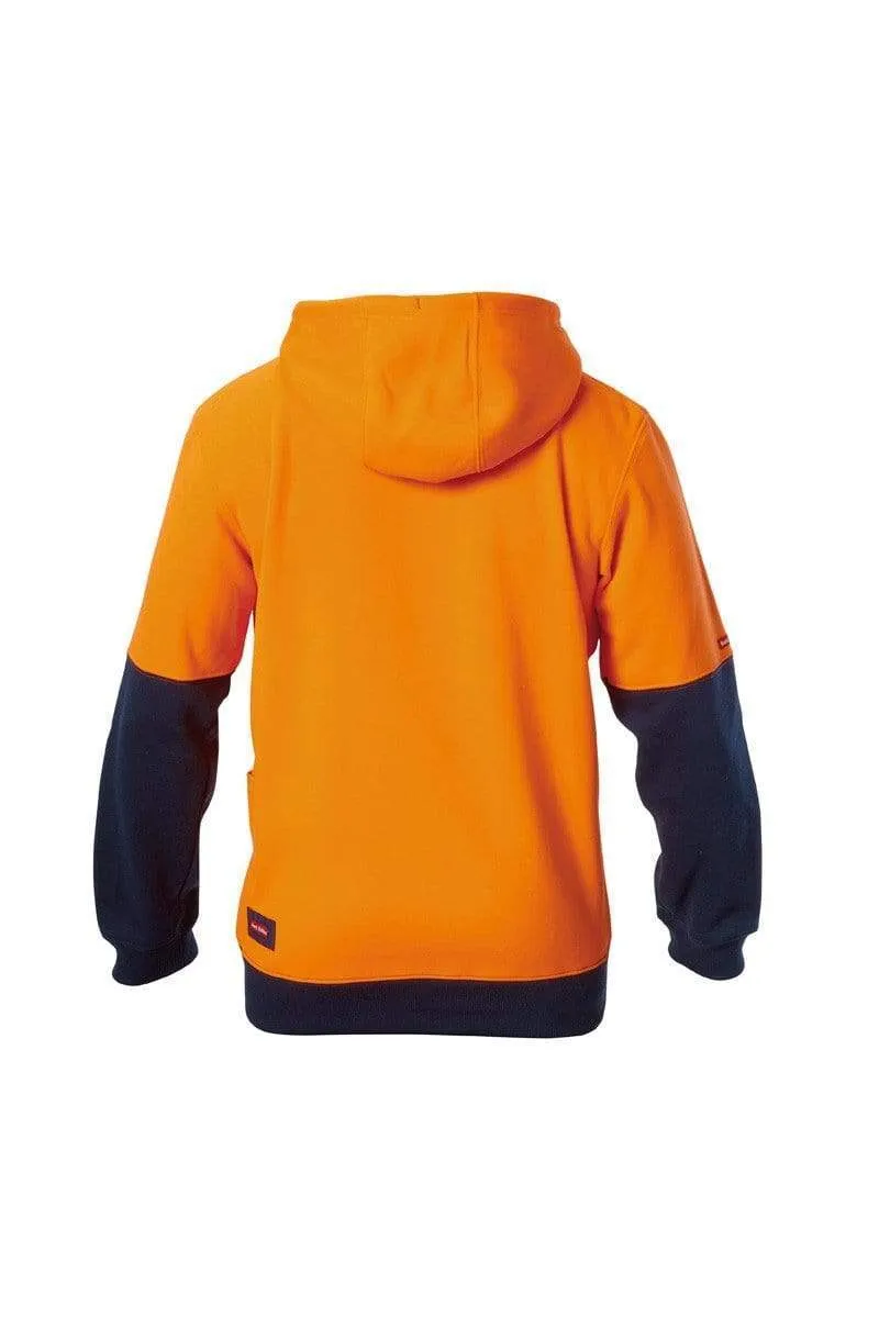 Hard Yakka 2 Tone Hi Vis Fleece Hoodie Y19325