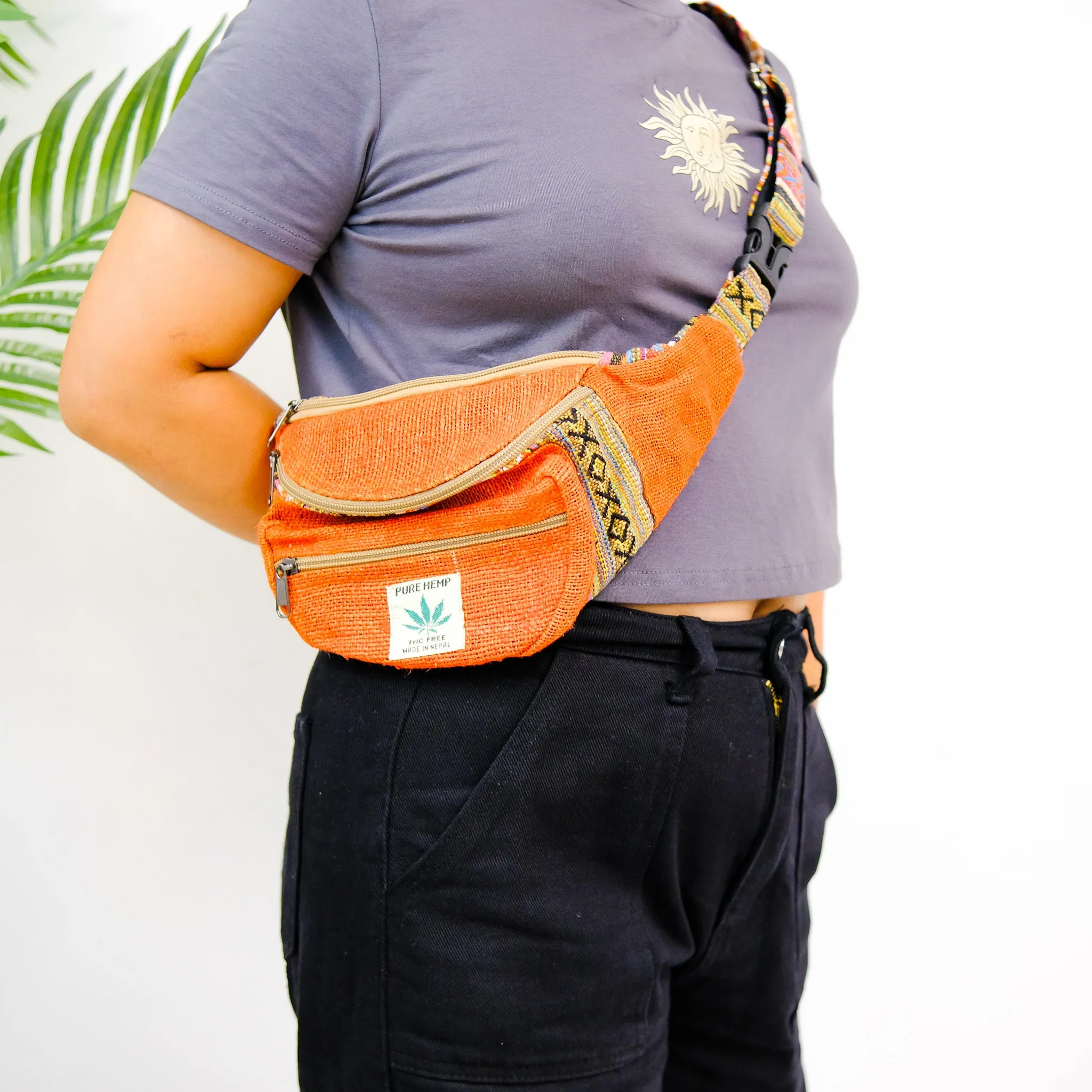 Hemp Unisex Fanny Pack