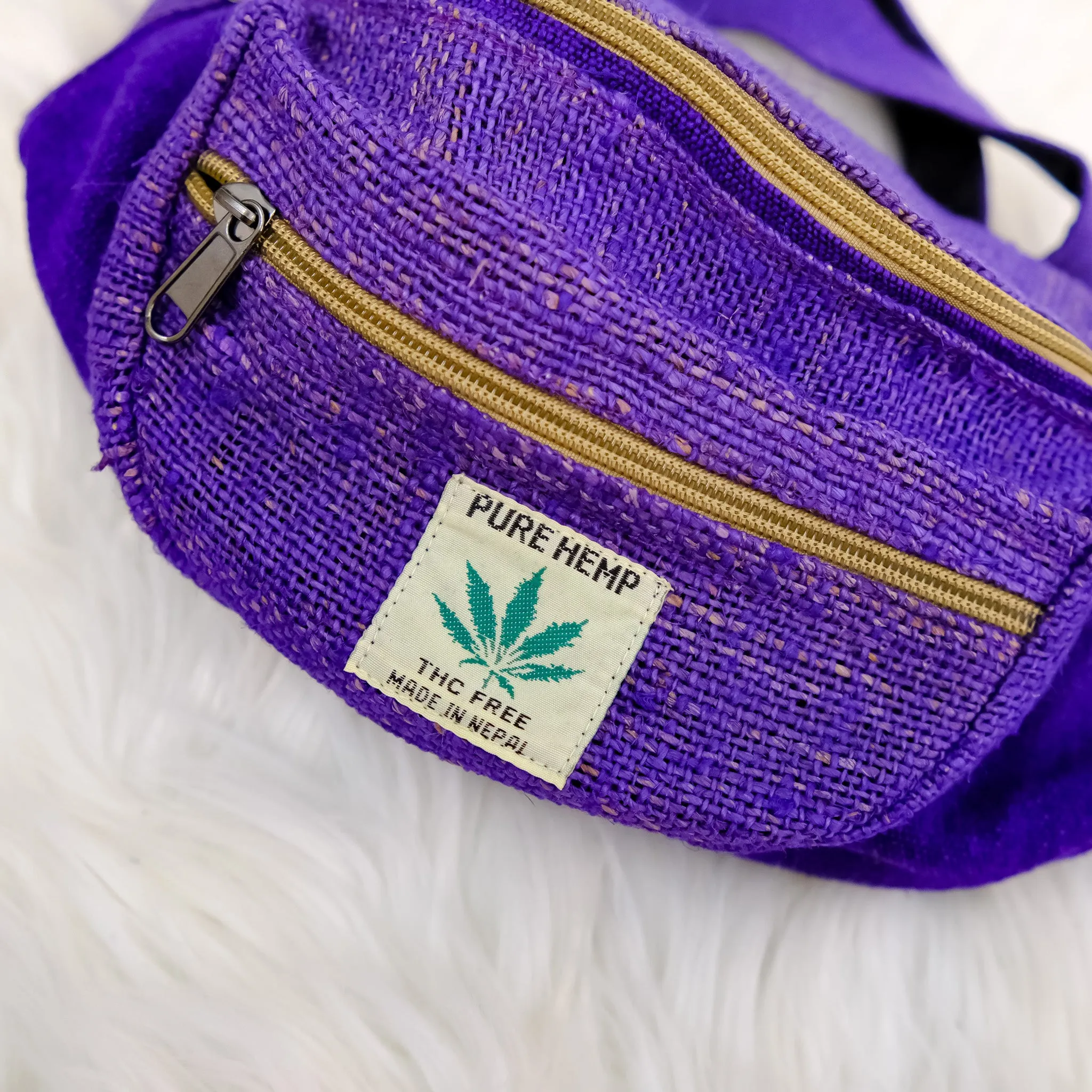 Hemp Unisex Fanny Pack