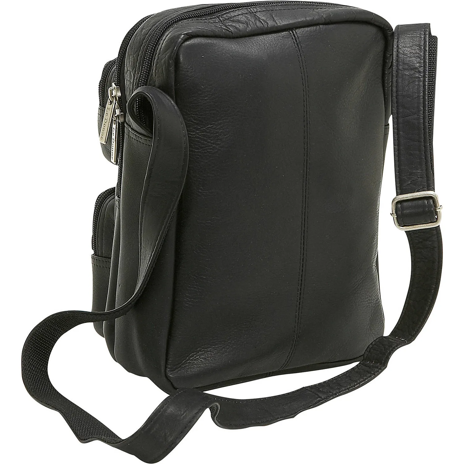 LeDonne Leather Multi Pocket Mens Bag