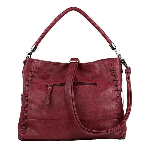 Lily Concealed Carry Satchel with Crossbody Strap