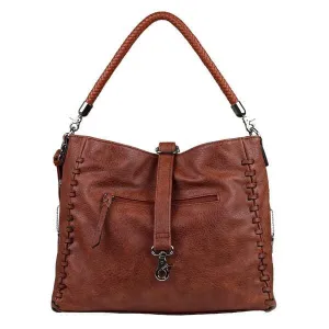 Lily Concealed Carry Satchel with Crossbody Strap