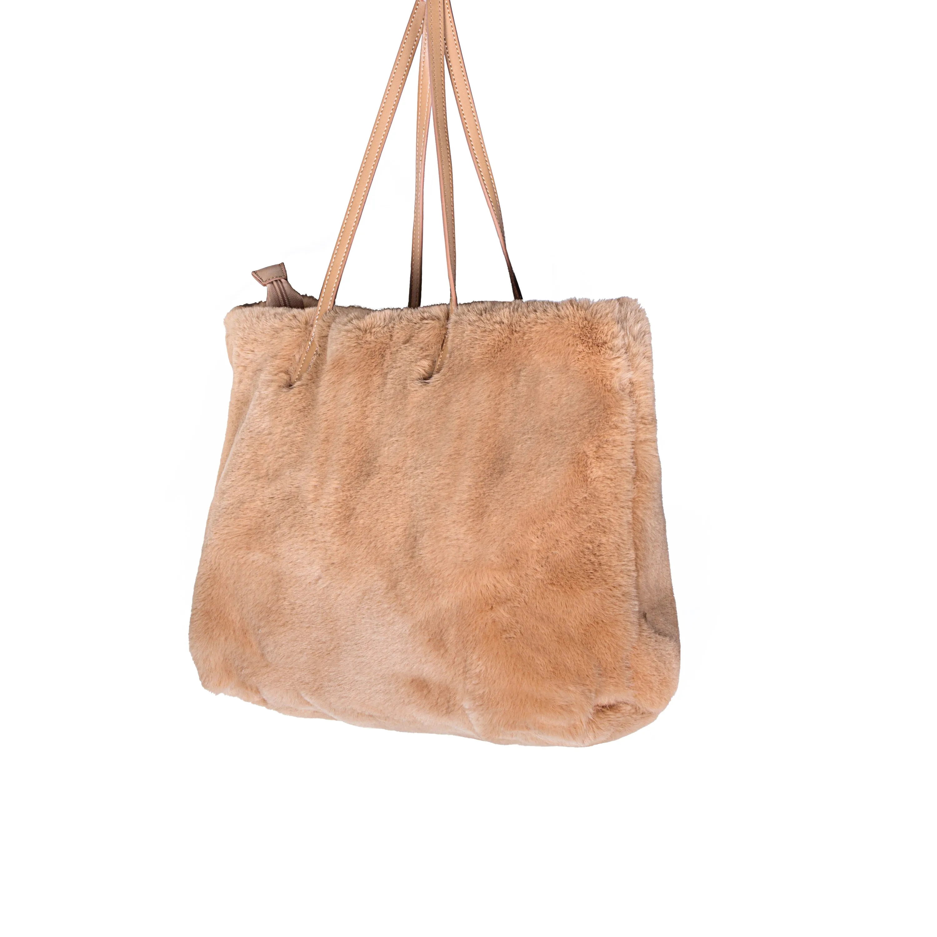 Luxe Fashion Classic Faux Fur Handbag-1-Piece