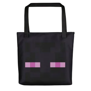 Minecraft Enderman Eyes Premium Tote Bag