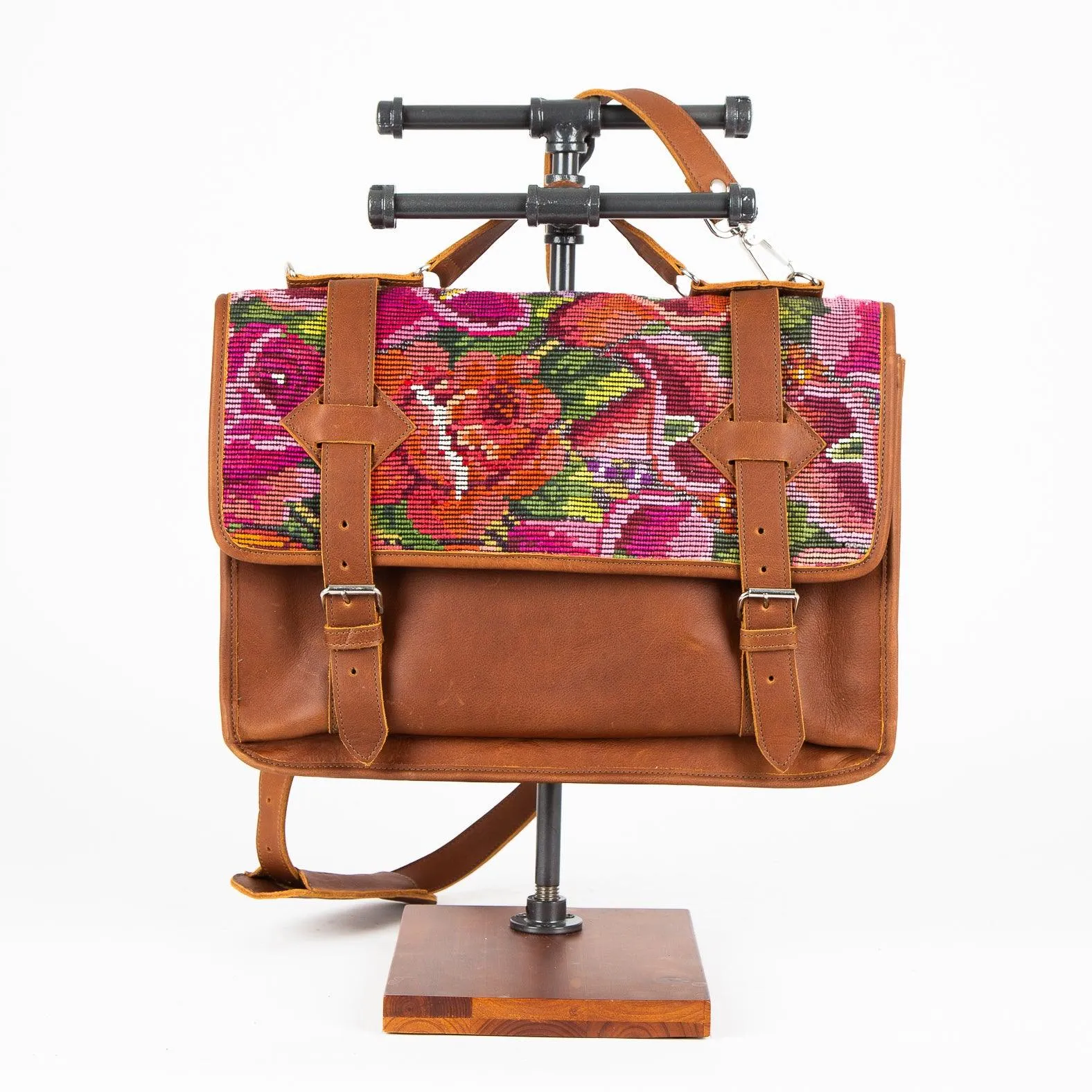 MK1043-2177 - Vintage Huipil Satchel