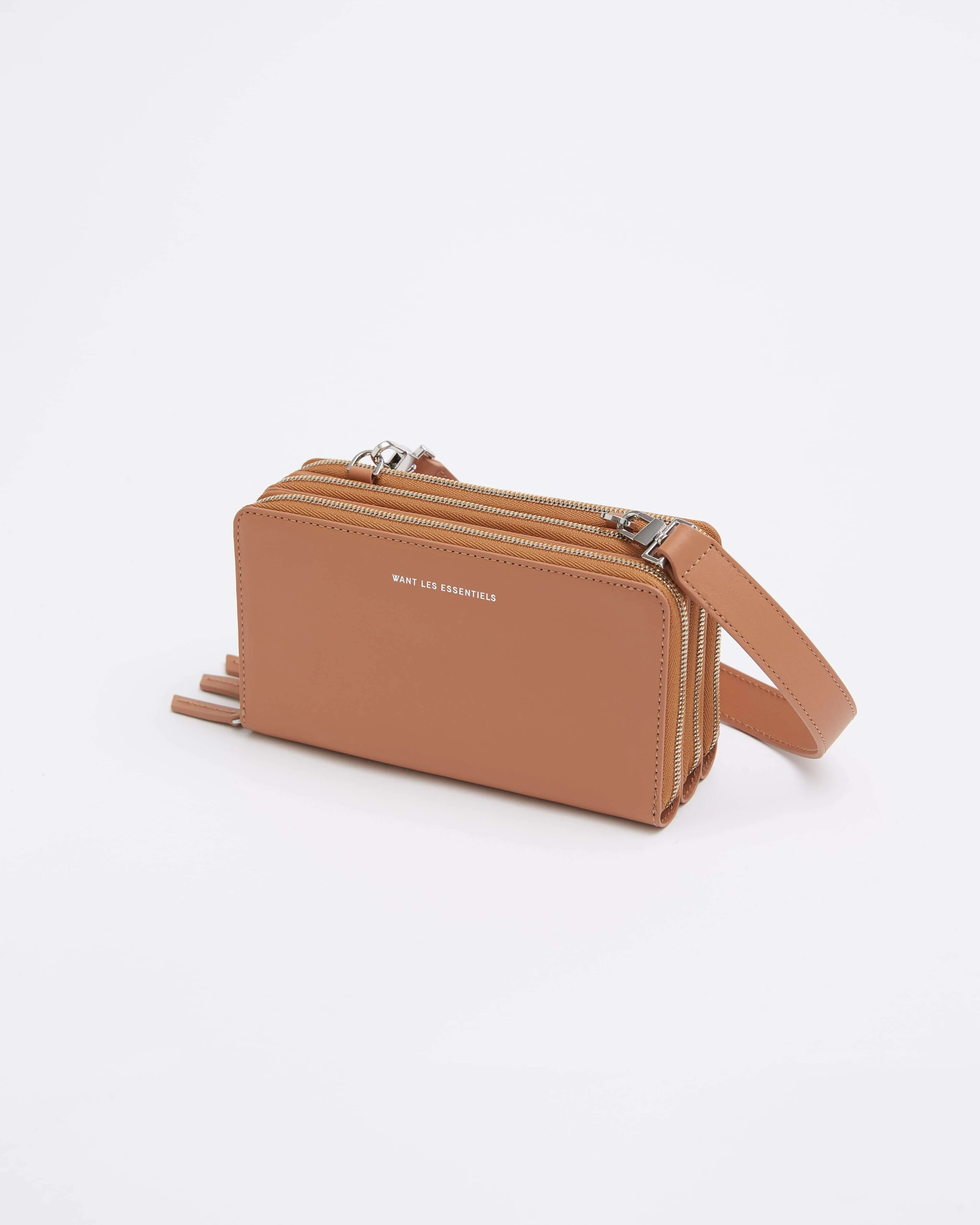 Petra Leather Crossbody Bag