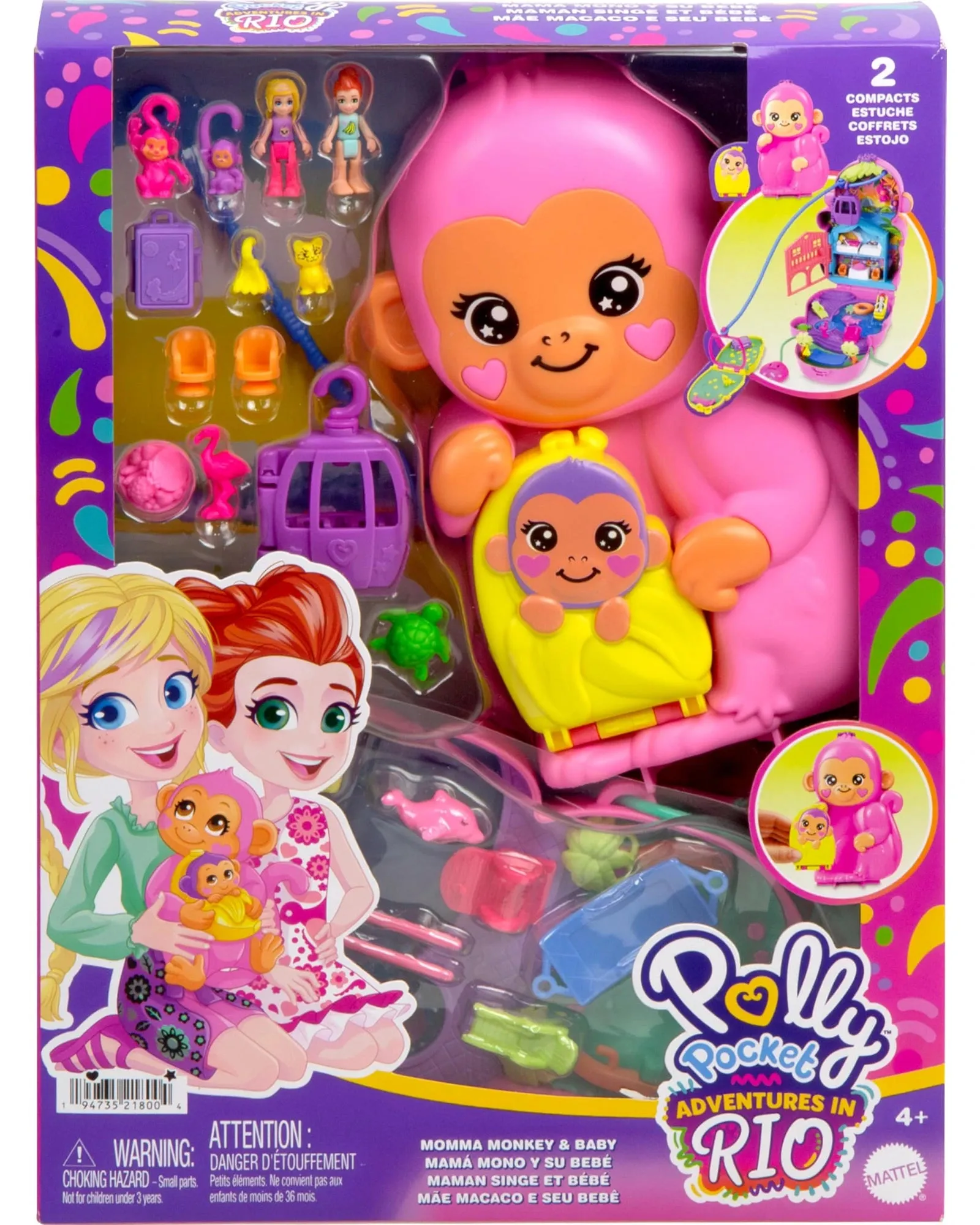 Polly Pocket Purse Compact - Assorted