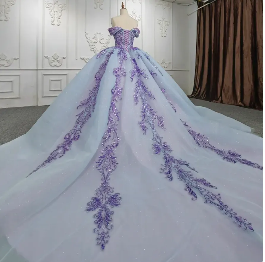 Quinceanera A Line Ball Gown Sweetheart Sequined Beading Party Dress