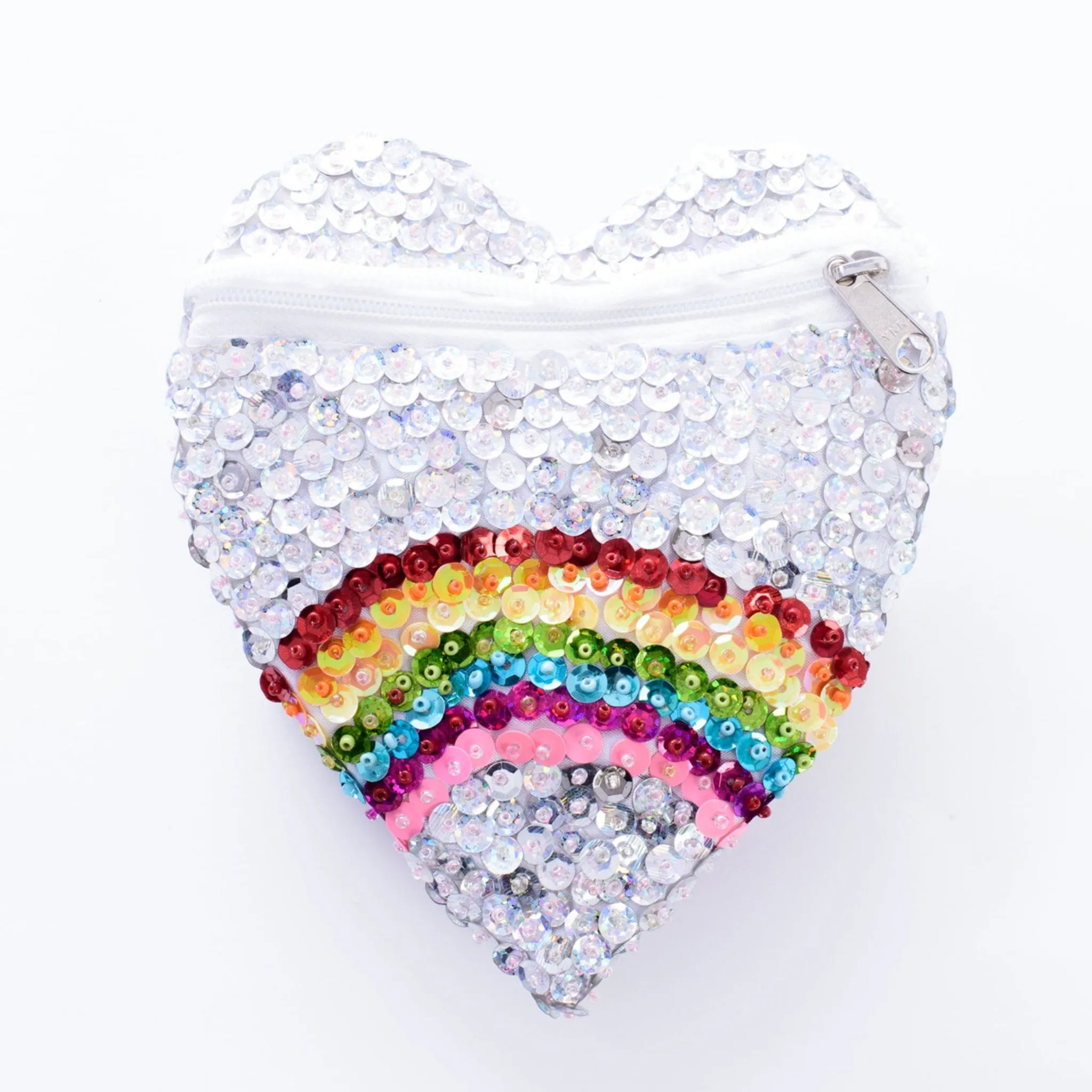 Rainbow Love Sequin Bag - Light Pink, Hot Pink, Lilac, Silver or Blue