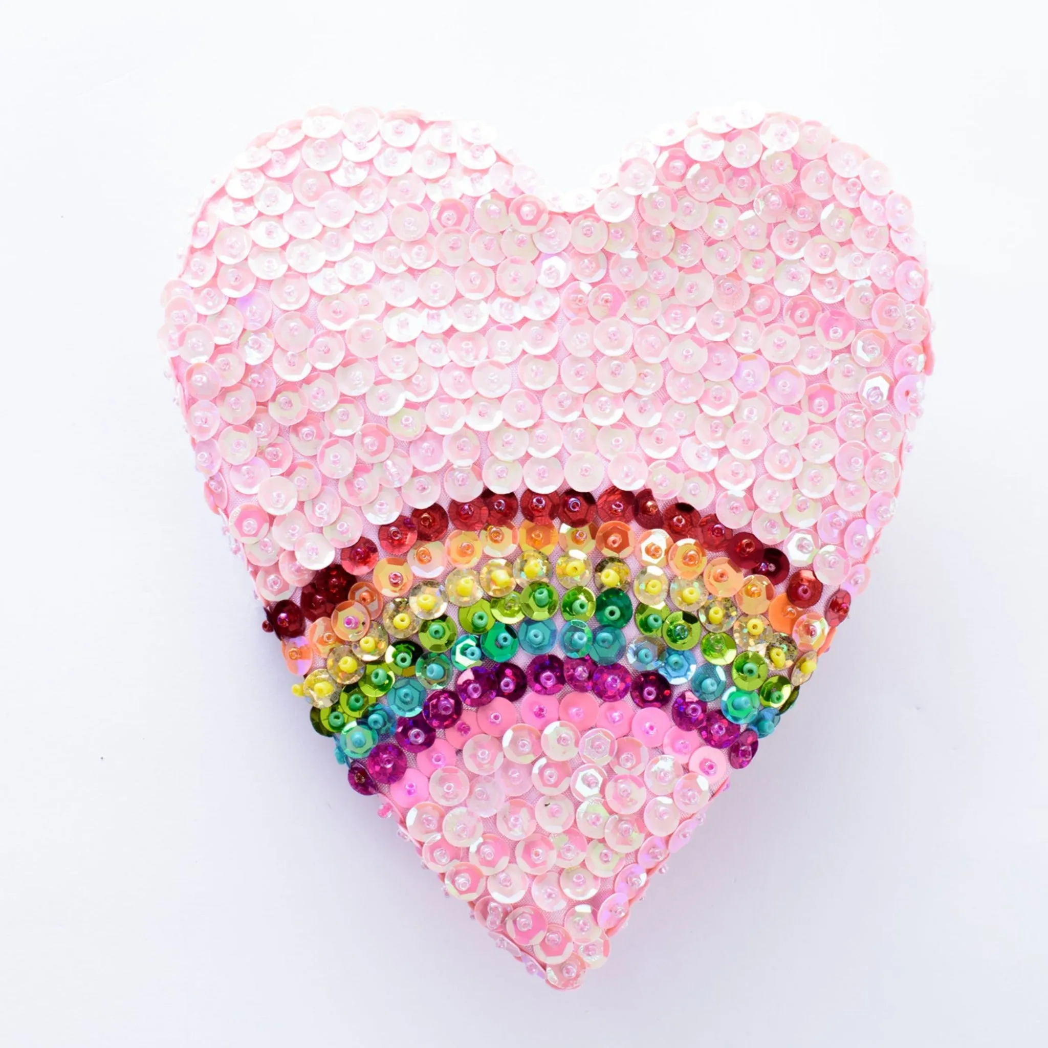 Rainbow Love Sequin Bag - Light Pink, Hot Pink, Lilac, Silver or Blue