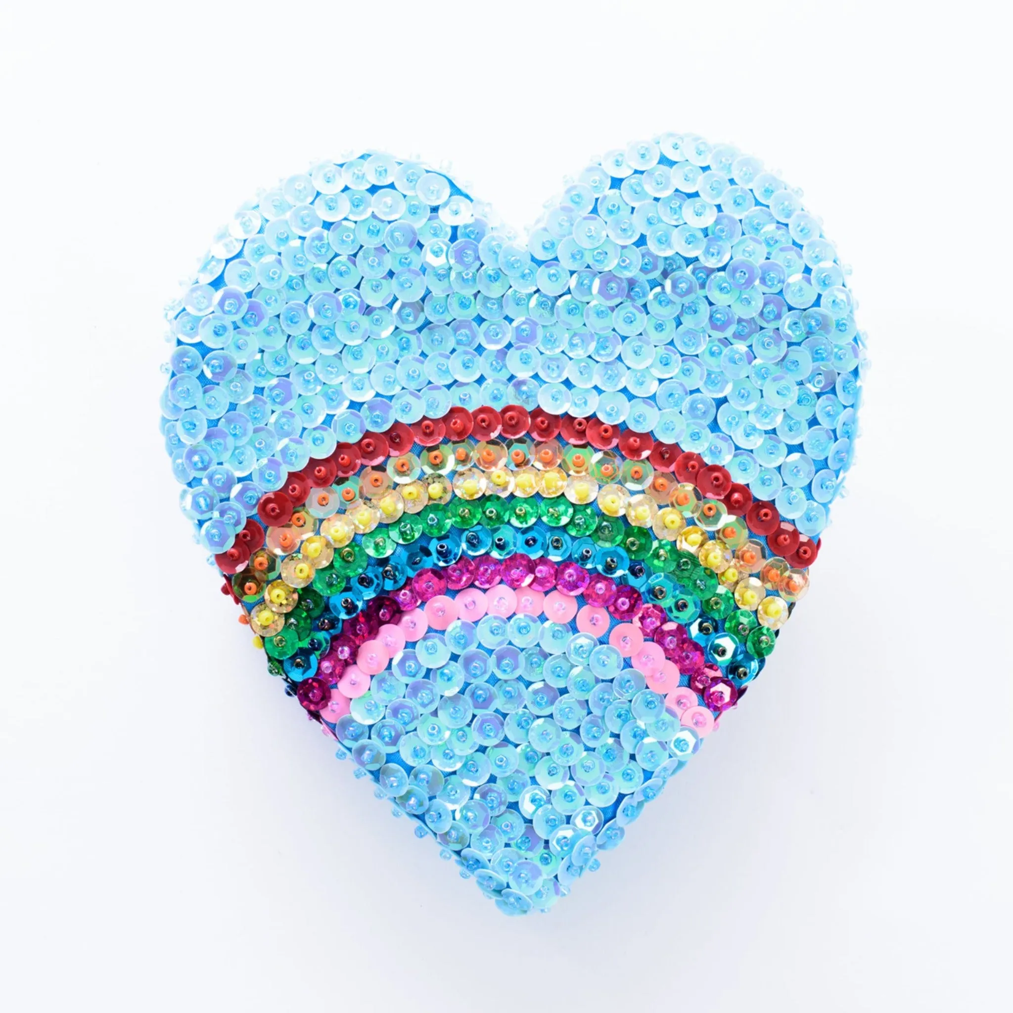 Rainbow Love Sequin Bag - Light Pink, Hot Pink, Lilac, Silver or Blue