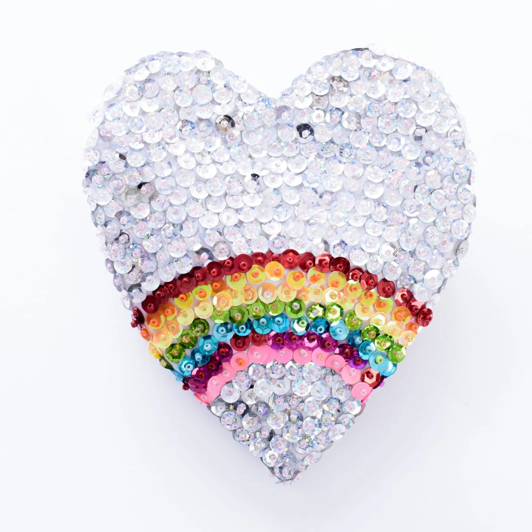 Rainbow Love Sequin Bag - Light Pink, Hot Pink, Lilac, Silver or Blue