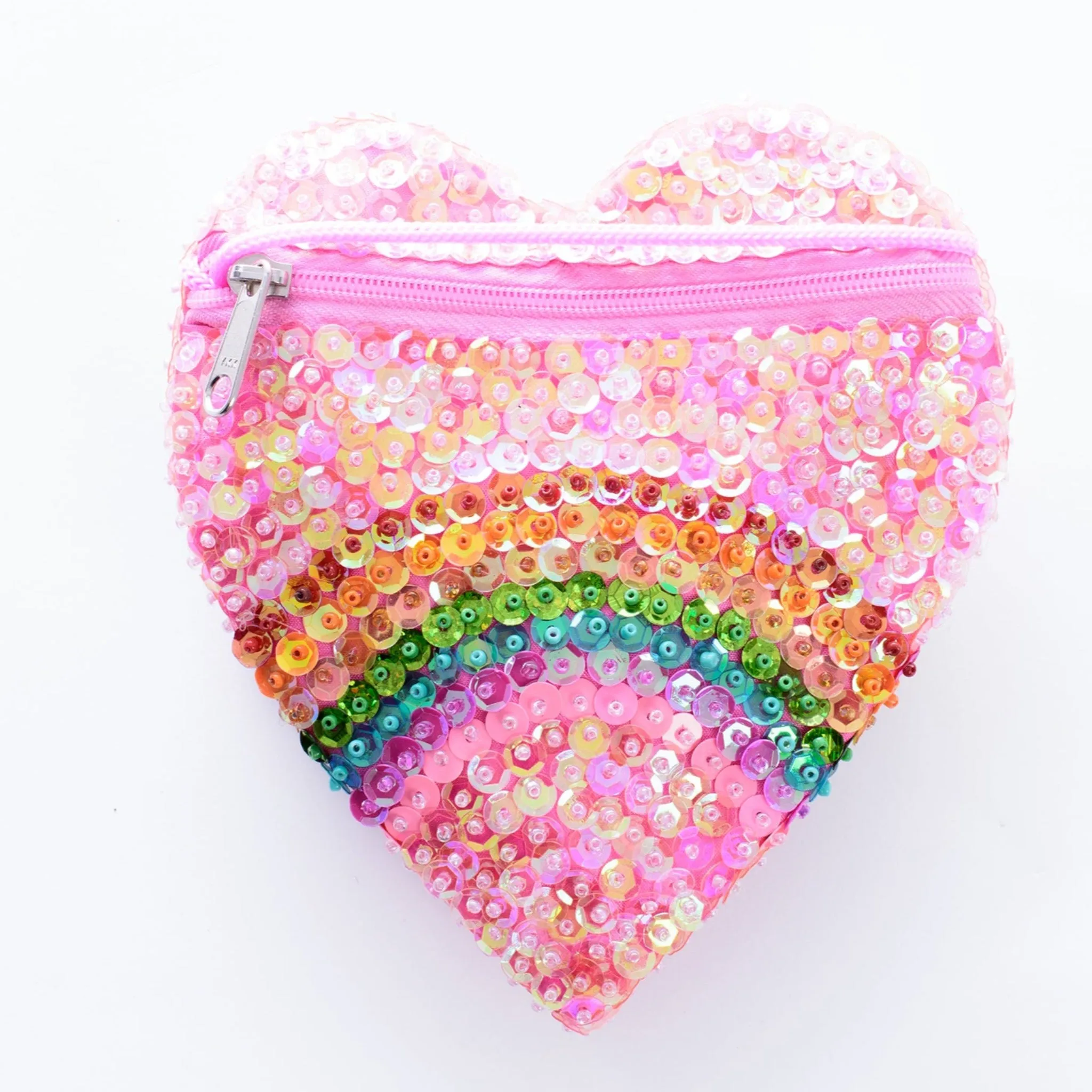 Rainbow Love Sequin Bag - Light Pink, Hot Pink, Lilac, Silver or Blue