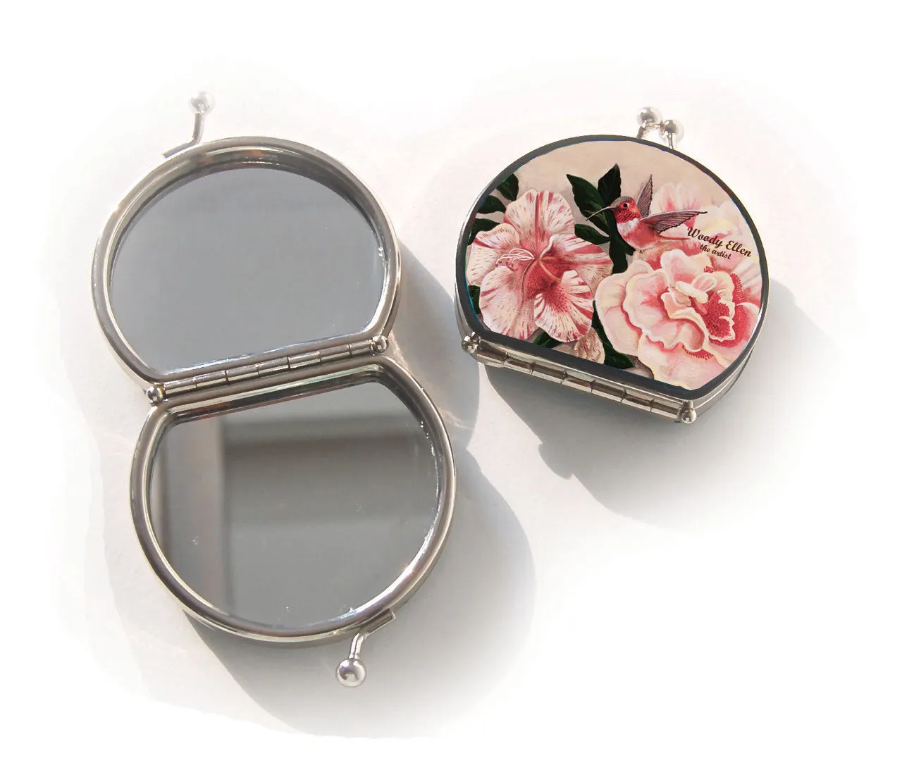 Retro compact mirror, Honeybird