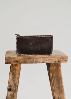 Rising Sun Pouch - Vintage Brown