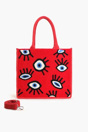 Ruby Whimsical Wonder Eye Tote