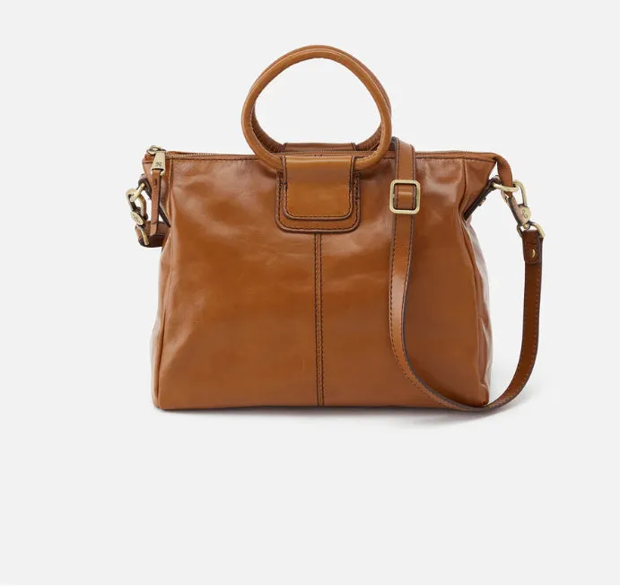 Sheila Medium Satchel in Truffle